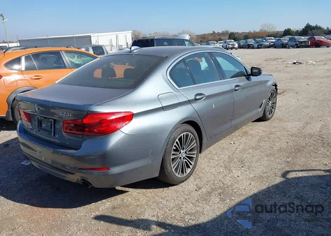 2020 BMW 530I xDrive z USA, uszkodzony, nr VIN WBAJR7C03LWW70008